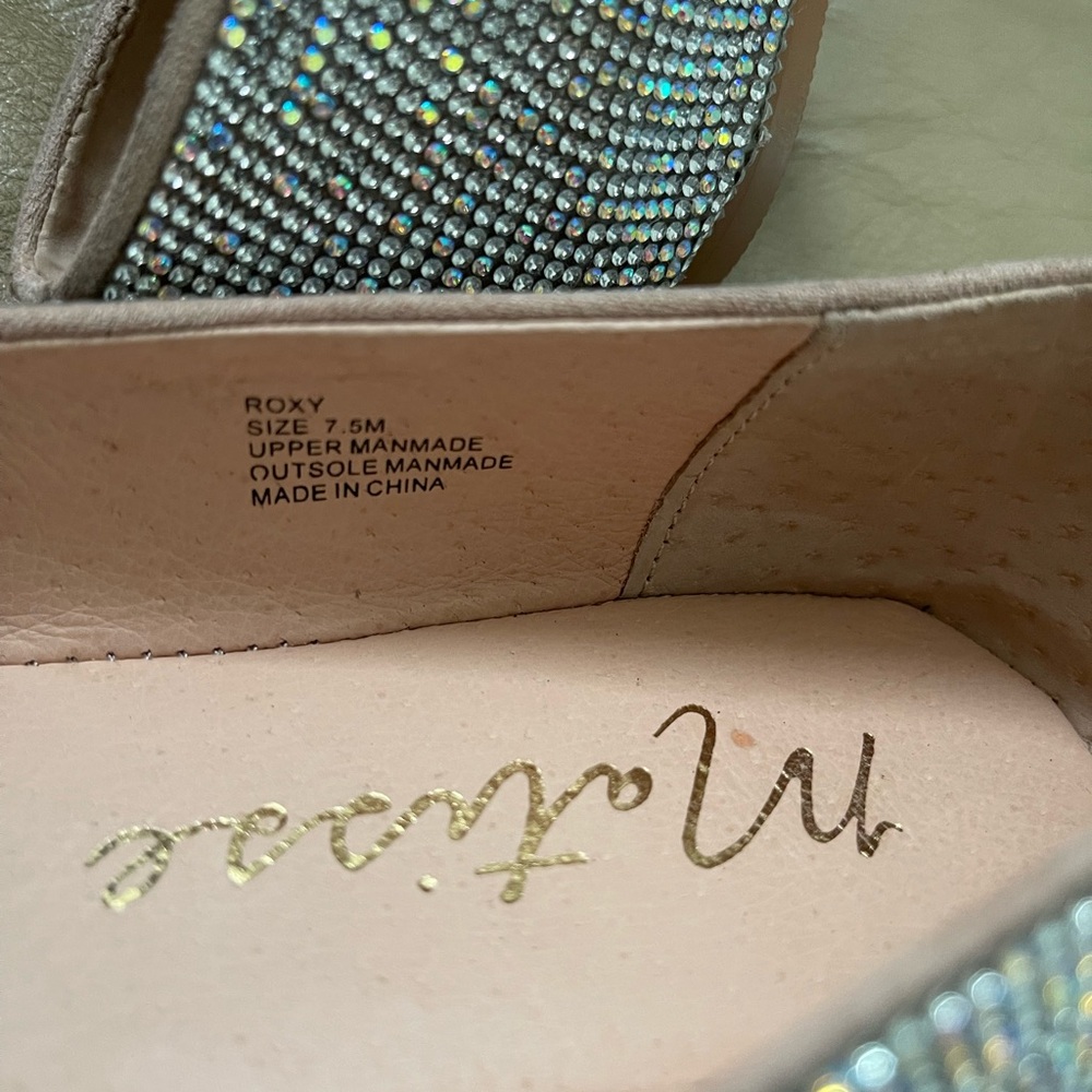 Matisse Roxy Clear Rhinestone Ballet Flats - Picture 6 of 9